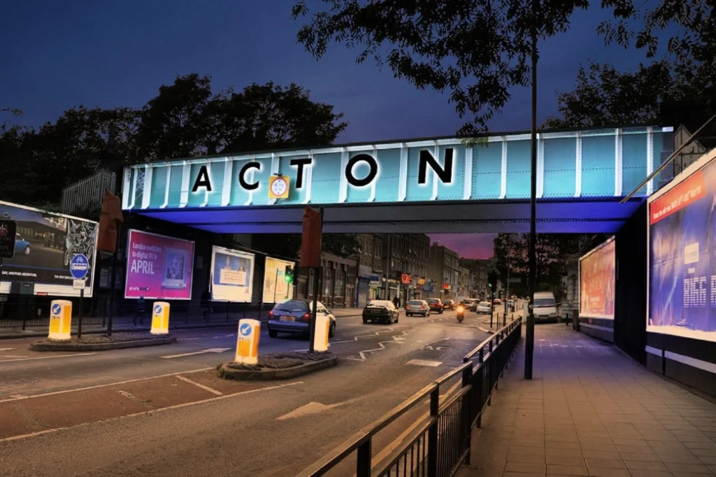 Acton underground bridge - visit Peerless Windows Acton