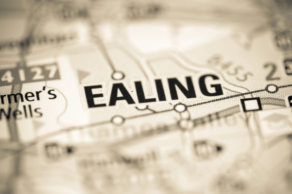 Window Ealing map by Peerless Windows